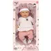Muñeca sonriente con accesorios de 45 cm