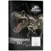 imagen de Must... cuaderno de líneas de Jurassic World con colorear de 40 hojas en dos versiones 2