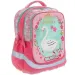 Must: Mochila ergonómica de tres compartimentos con diseño de cisne rosa 30x16x42cm