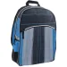 imagen de Must: Mochila escolar 2 en 1 azul-negra con cuatro compartimentos, mochila 47x25x33cm 2