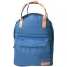 imagen de Must: Mochila escolar azul con bordes redondeados 40x30x12cm 1