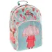 Must: Mochila escolar con paraguas de tres compartimentos, mochila 33x16x45cm