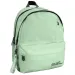 Must: Mochila escolar de cuatro compartimentos en verde claro, mochila 32x19x42cm