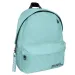 Must: Mochila escolar de cuatro compartimentos en verde claro redondeado, mochila 32x17x42cm