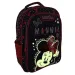 imagen de Must: Mochila escolar de Minnie Mouse en azul oscuro y rojo, mochila 32x18x43cm 3