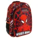 Must: Mochila escolar de Spiderman azul oscuro-rojo 32x18x43cm