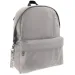 Must: Mochila escolar gris con esquinas redondeadas, mochila 32x17x42cm