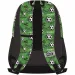 imagen de Must: Mochila escolar redondeada con diseño de fútbol 32x18x43cm 2