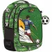 imagen de Must: Mochila escolar redondeada con diseño de fútbol 32x18x43cm 1
