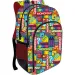 imagen de Must: Mochila escolar redondeada de tres compartimentos Monopoly, mochila 33x16x45cm 1