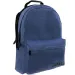 Must: Mochila Monocromática Azul Oscuro RipStop, mochila 32x17x42cm