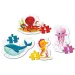 imagen de MyFirst Puzzle: 4 en 1 de animales submarinos Supercolor puzzle para bebés - Clementoni 2
