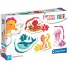 imagen de MyFirst Puzzle: 4 en 1 de animales submarinos Supercolor puzzle para bebés - Clementoni 1