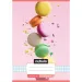 Nebulo: Cuaderno de cuadros con diseño de macarons A/5 27-32