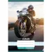 Nebulo: Cuaderno de cuadros con diseño de moto de carreras 27-32 A/5