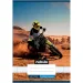 Nebulo: Cuaderno de líneas con diseño de motocicleta de cross de 3er grado en el desierto 12-32 A/5