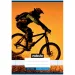 Nebulo: Cuaderno de rayas con diseño de mountain bike de 3er grado 12-32 A/5