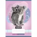 Nebulo: Cuaderno de líneas para primer grado A5 14-32 Animales - Con koala
