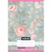 Nebulo: Cuaderno de rayas con estampado de rosas para 4º grado 21-32 A/5
