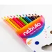 imagen de Nebulo: Juego de lápices de colores jumbo en forma de triángulo de 12 unidades 2