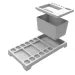 imagen de Nebulo: Paleta de pintor y set de limpieza de pinceles 2