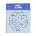 Nebulo: Plantilla de mandala de plástico