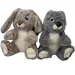 imagen de Nicotoy: Conejo de peluche sentado 20cm en varias versiones 1ud - Simba Toys 1