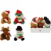 Nicotoy: Figura de peluche navideña en varias versiones 1ud 18cm - Simba Toys