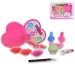 imagen de Niña Linda: Set de maquillaje con paleta de maquillaje, esmaltes de uñas y brillos labiales 1