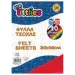 imagen de Papel de fieltro de colores 20x30cm set de 10 unidades 1