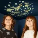 imagen de Paquete de pegatinas fosforescentes de estrellas y dinosaurios 2
