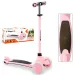 imagen de Patinete rosa On and Go de tres ruedas - Mondo Toys 1