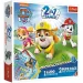 imagen de Paw Patrol 2 en 1 juego de mesa - Trefl 1