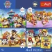 imagen de Paw Patrol - 4 x 88 piezas Premium Plus Kids puzzle - Trefl 2