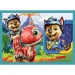 imagen de Paw Patrol aventuras en la isla de los dinosaurios 4 en 1 set de rompecabezas - Trefl 3