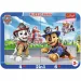 Paw Patrol héroes caninos 2 en 1 rompecabezas enmarcado - Trefl