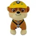 Paw Patrol La Película de Dinosaurios: Figura de peluche Rubble 17cm - Spin Master