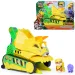 imagen de Paw Patrol La Película de Dinosaurios: Vehículo de Rescate Chomp & Rescue con figura de Rubble - Spin Master 1