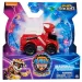 Paw Patrol La Película: Pup Squad Racers Marshall figura de minifigura con vehículo - Spin Master
