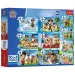 Paw Patrol Perros Valientes 10en1 puzzle set - Trefl