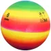 Pelota de goma BioBall con diseño de arcoíris 23cm