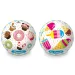 Pelota de goma BioBall 23cm de helados y donuts