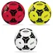 Pelota de goma colorida con diseño de fútbol 14cm en varias versiones