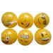 Pelota de goma con diseño de emoji de 23 cm en varias versiones