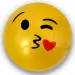 imagen de Pelota de goma con diseño de Emoji en varias versiones de 23 cm 2