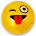 imagen de Pelota de goma con diseño de Emoji en varias versiones de 23 cm 3