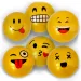 imagen de Pelota de goma con diseño de Emoji en varias versiones de 23 cm 7