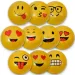 imagen de Pelota de goma con diseño de Smiley en varias versiones de 23 cm 1