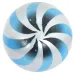 imagen de Pelota de goma con estampado de 23 cm en varios colores 2