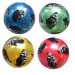 Pelota de goma estampada de 23 cm en varias versiones de color